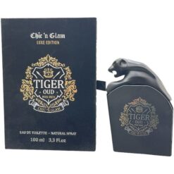 ادکلن تایگر عود مردانه چیکن گلام رایحه‌ای مشابه دیور هوم اینتنس CHIC N GLAM TIGER OUD