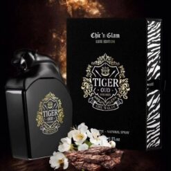 ادکلن تایگر عود مردانه چیکن گلام رایحه‌ای مشابه دیور هوم اینتنس CHIC N GLAM TIGER OUD