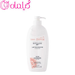 شامپو بدن کرمی 1 لیتری بایفاس Byphasse مدل گل رز