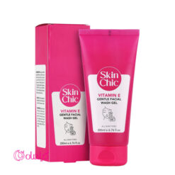 ژل شستشوی صورت حاوی ویتامین ای اسکین شیک