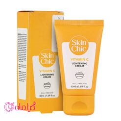 کرم روشن کننده صورت ویتامین سی اسکین شیک