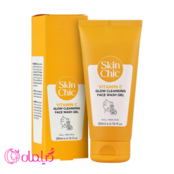 ژل شستشوی صورت اسکین شیک روشن کننده حاوی ویتامین سی