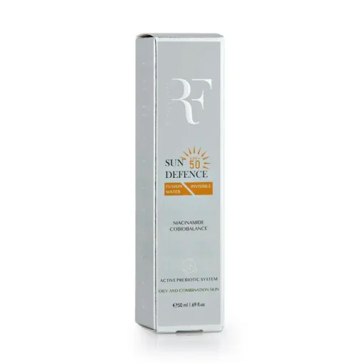 کرم ضد آفتاب بدون رنگ پوست چرب آر اف SPF 50