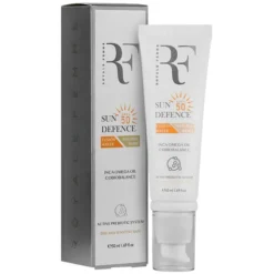 کرم ضد آفتاب بژ طبیعی پوست خشک آر اف