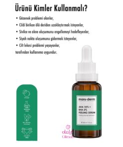 Maruderm - maru derm AHA 10% + BHA 2% peeling serum