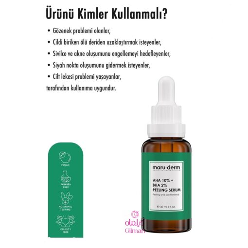 Maruderm - maru derm AHA 10% + BHA 2% peeling serum