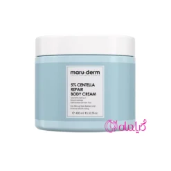 کرم بدن ترمیم کننده مارودرم | 5%CENTELLA | حجم 400 میل