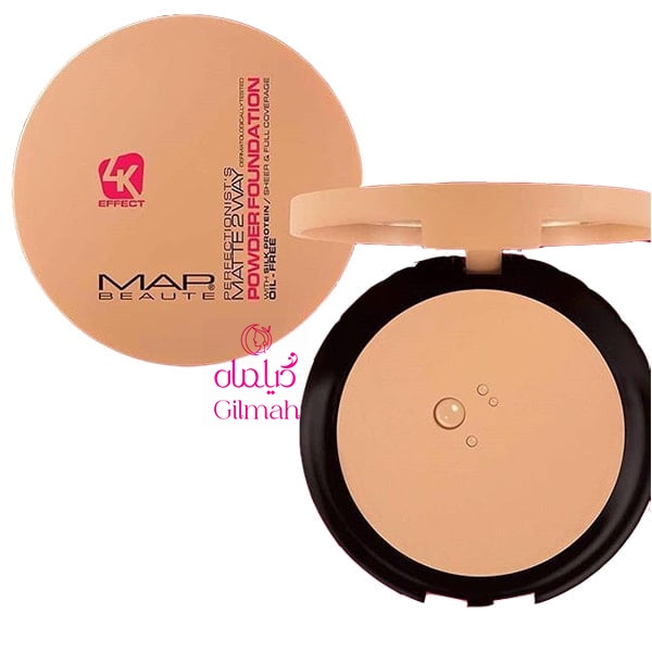 Map Beaute - Matte 2 Way Powder Foundation Cream11 -GILMAH Map Beaute - Matte 2 Way Powder Foundation Cream-PF