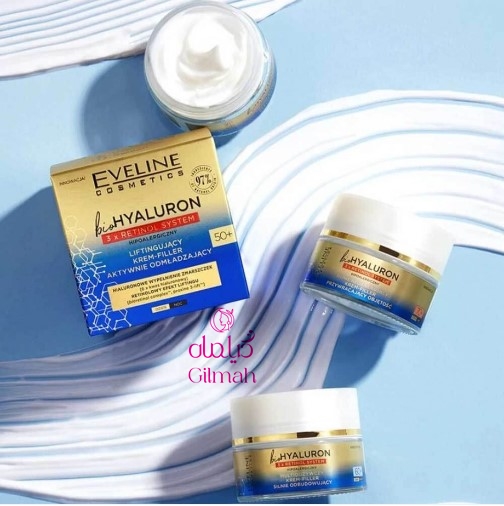 Eveline - bio - hyaluron - face cream - GILMAH EVELINE - Bio-Hyaluron-3X-Retinol-System-Cream-50-1-GILMAH